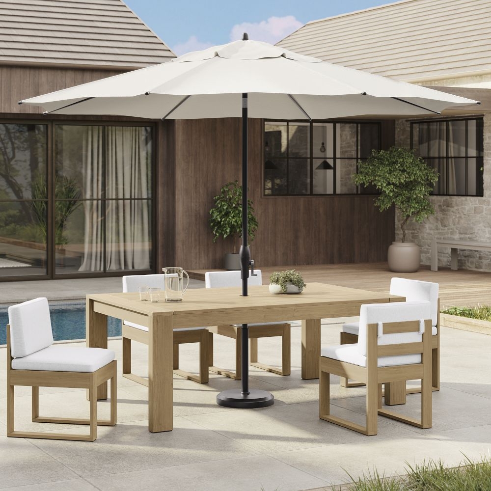 7 piece patio set sales with umbrella