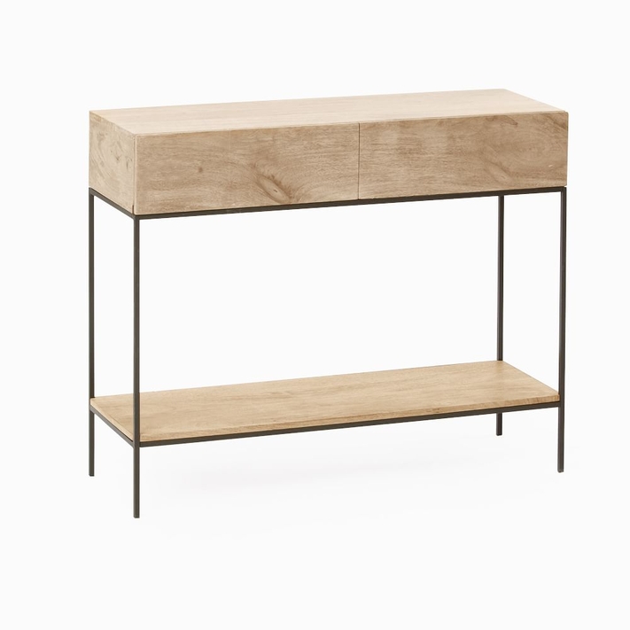 Industrial console table 2025 with drawers