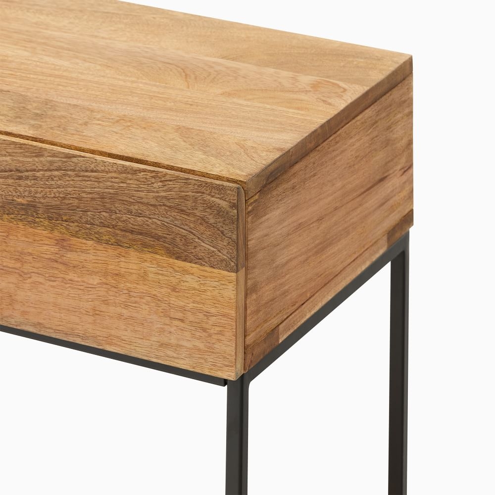 West elm industrial storage console cheap