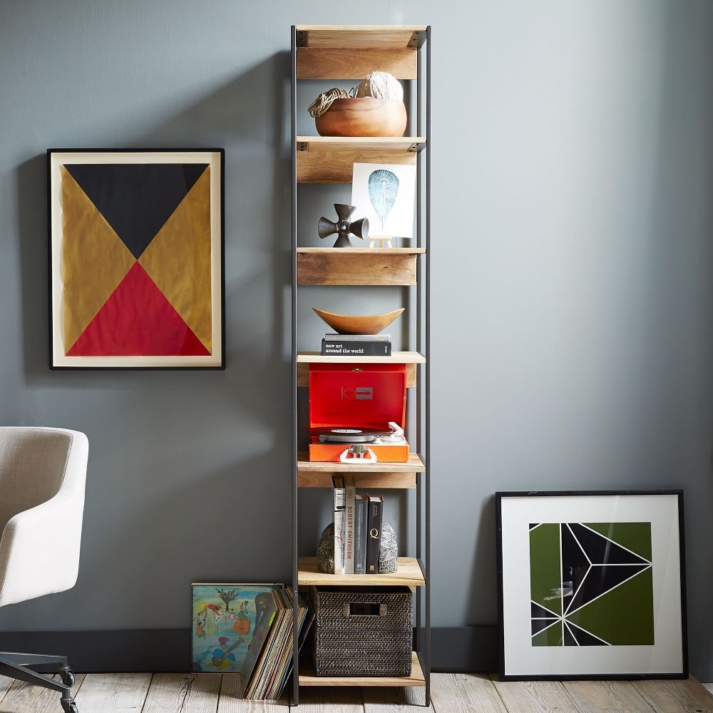 Media bookshelf clearance