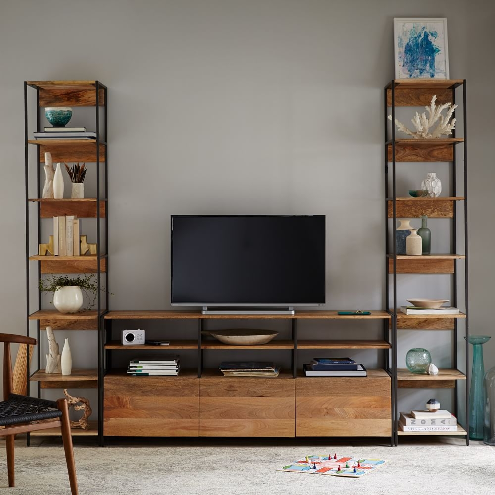 West elm tv stand top