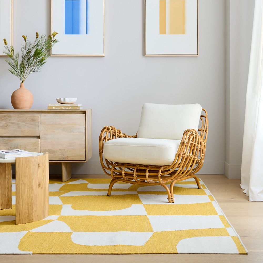 Rattan seat deals