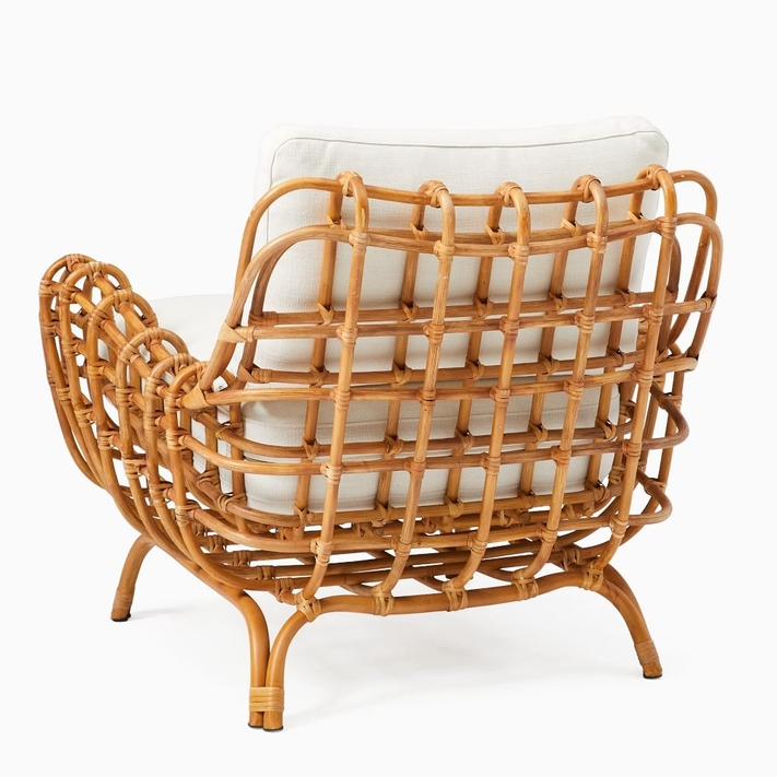 Buy online Savannah Rattan Chair now West Elm UAE UAE