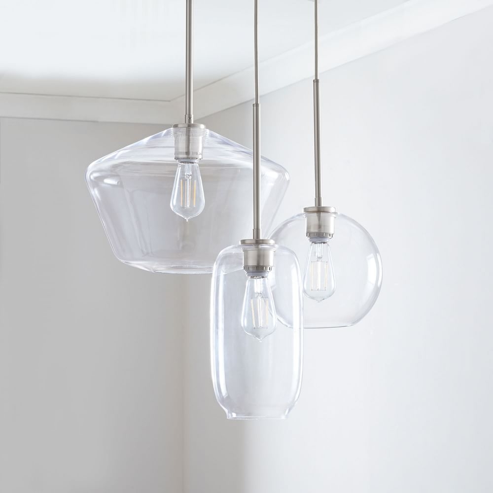 Sculptural 3 sale light chandelier