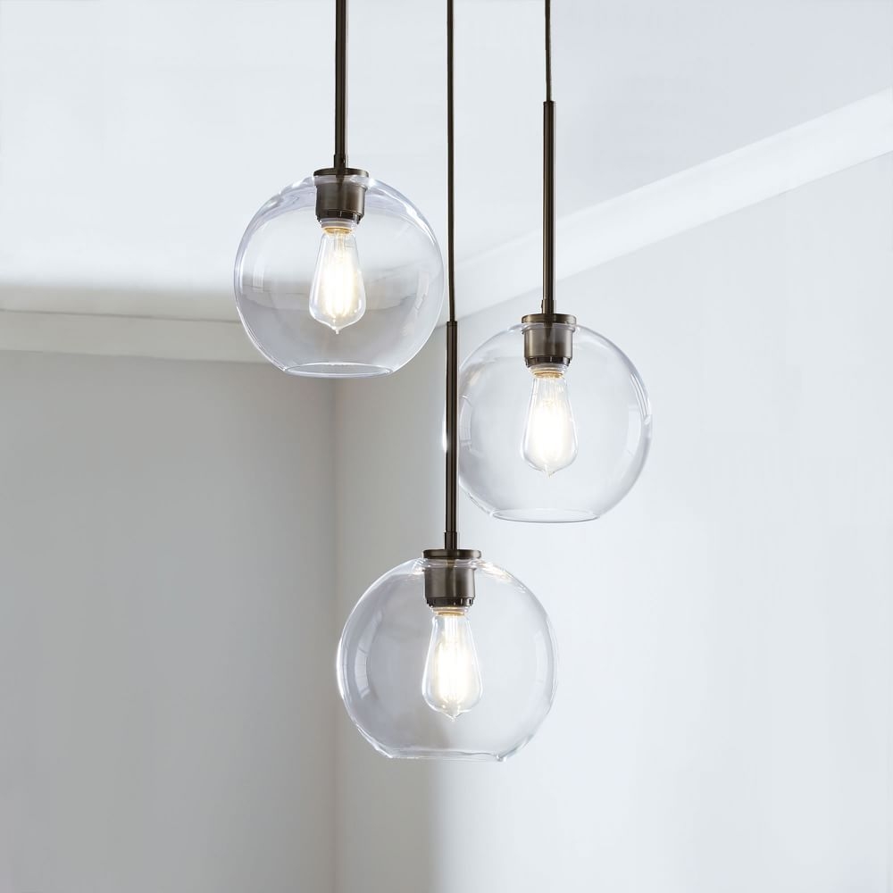 3 light outlet chandelier