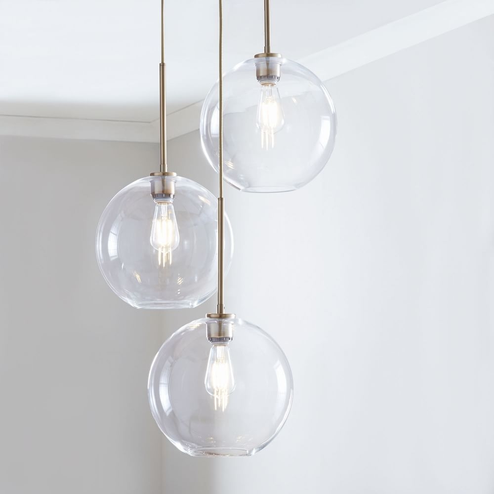 Replacement globe for deals chandelier