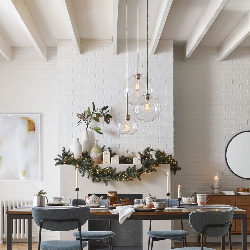 3 light outlet chandelier