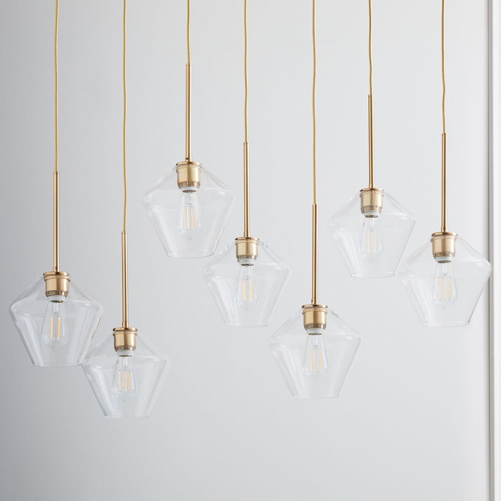 Glass chandeliers store
