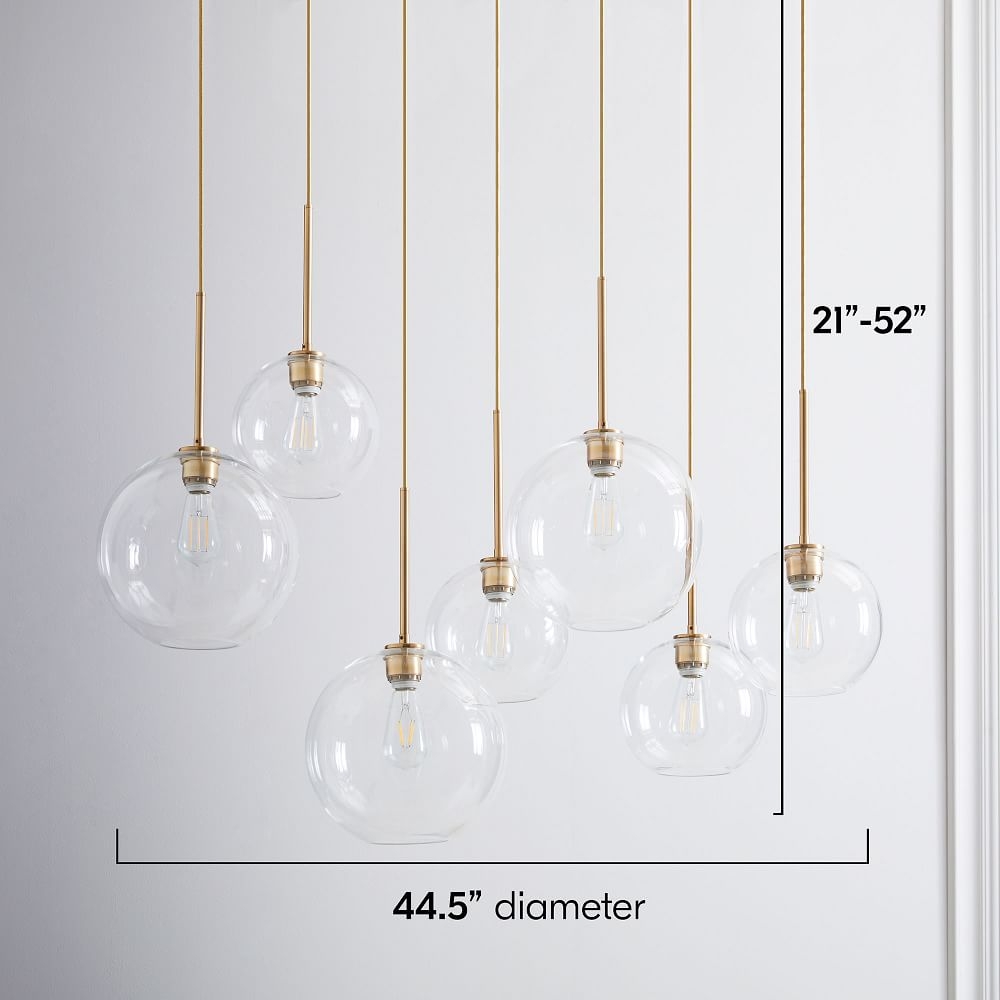 Glass light globes hot sale