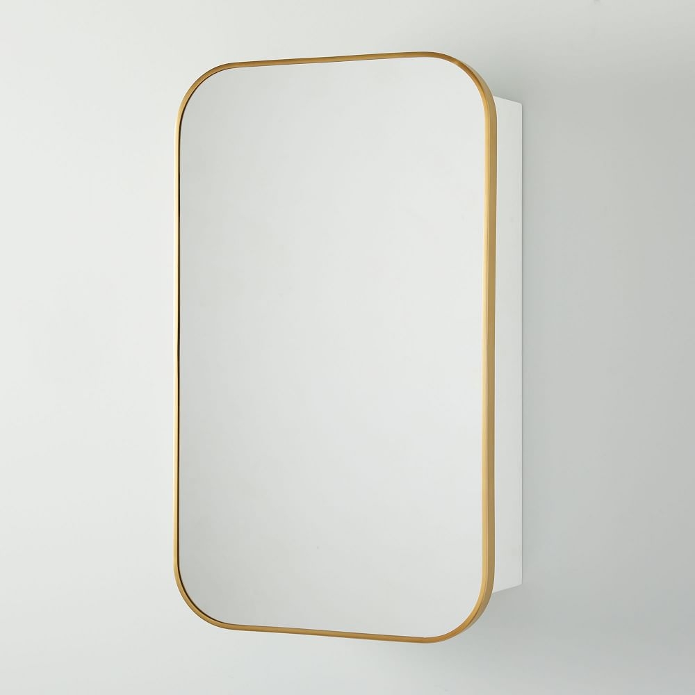 Seamless medicine cabinet store west elm