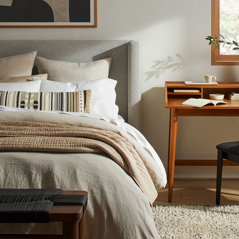 Shelter Bed Wood Legs