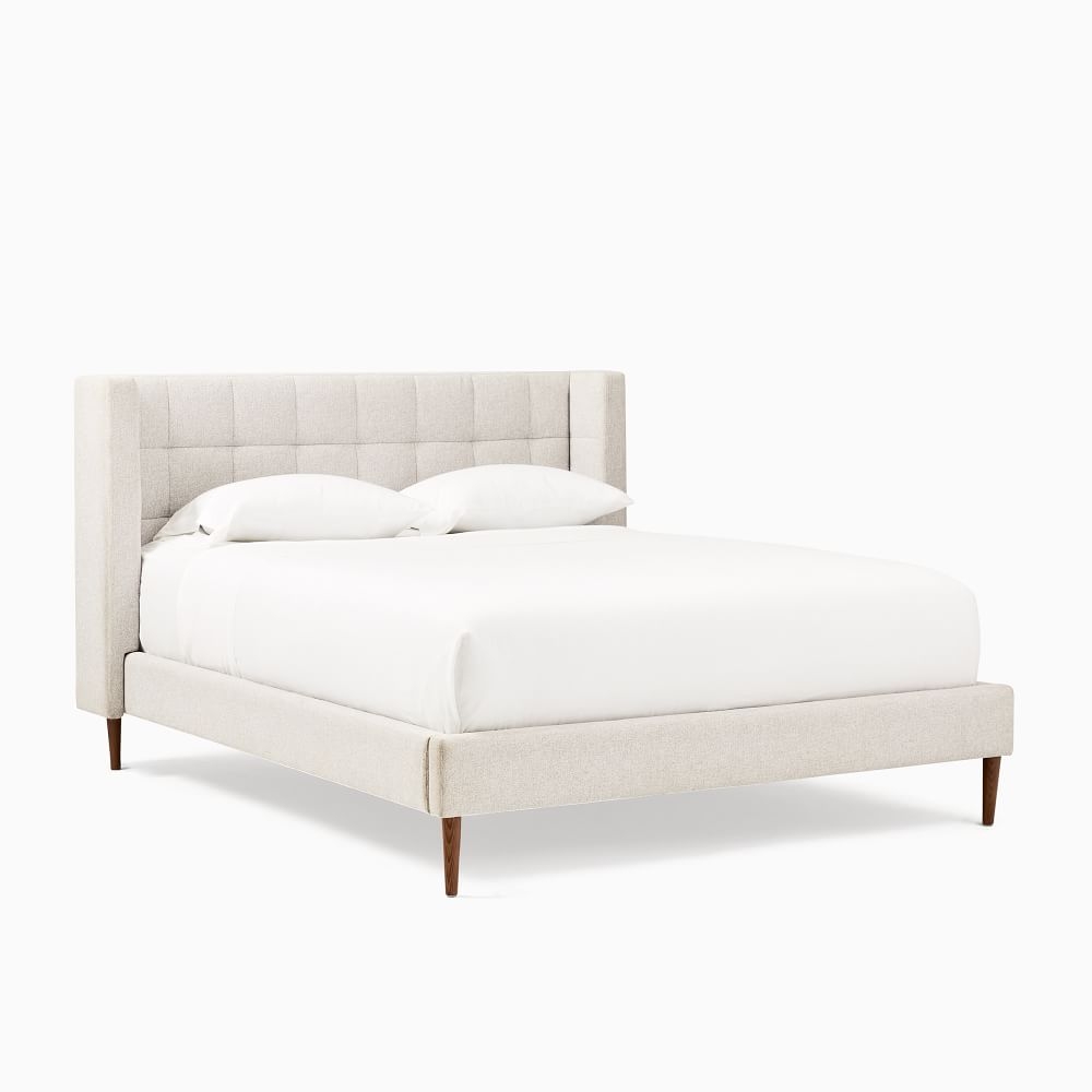 West elm sales tufted bed