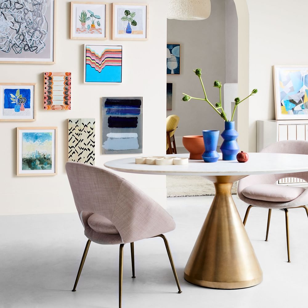 60 oval shop dining table