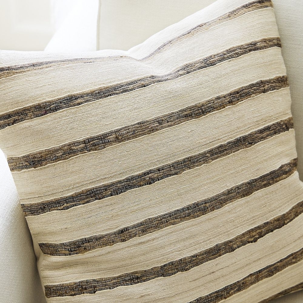 Stripe hotsell throw pillow