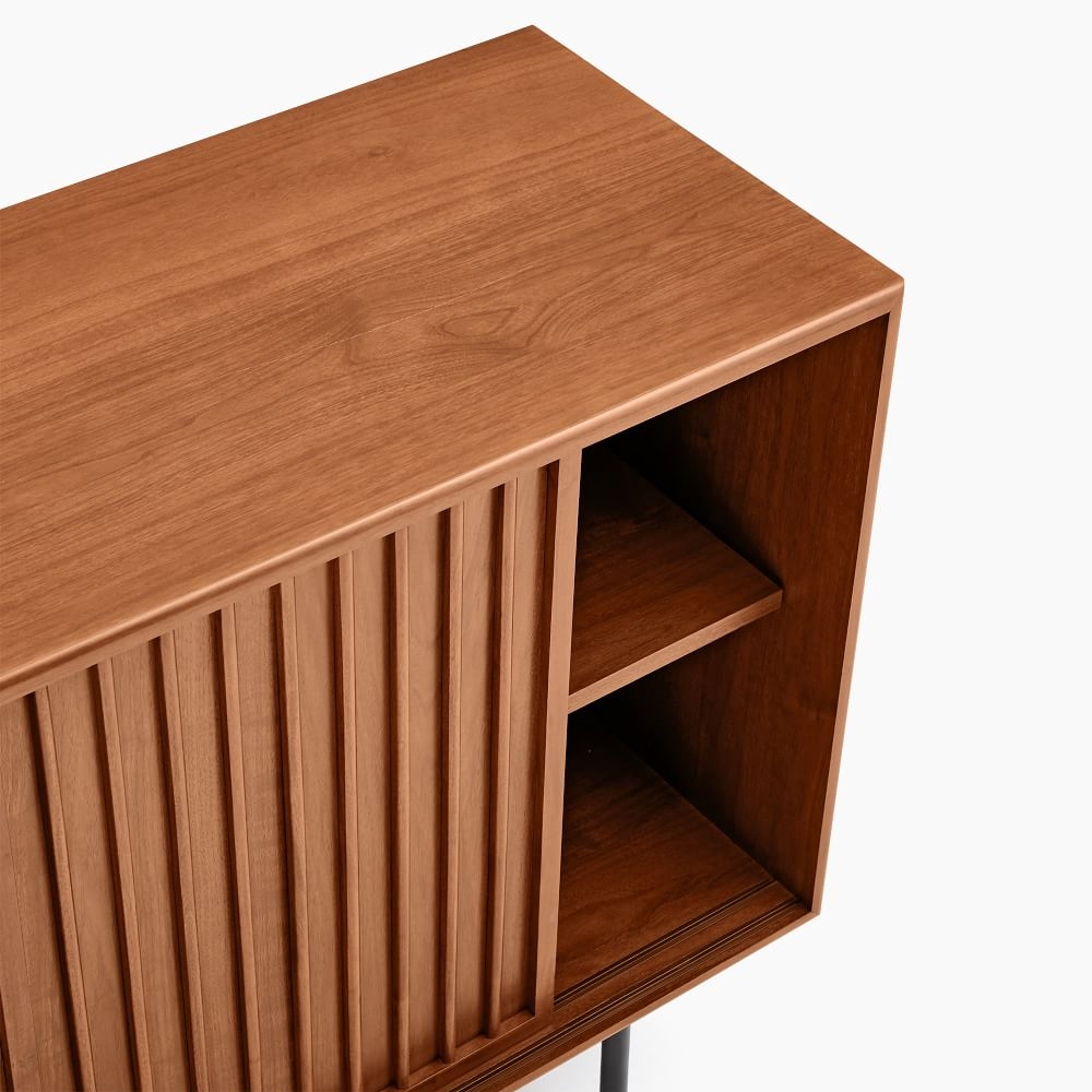 Buffet shop table walnut