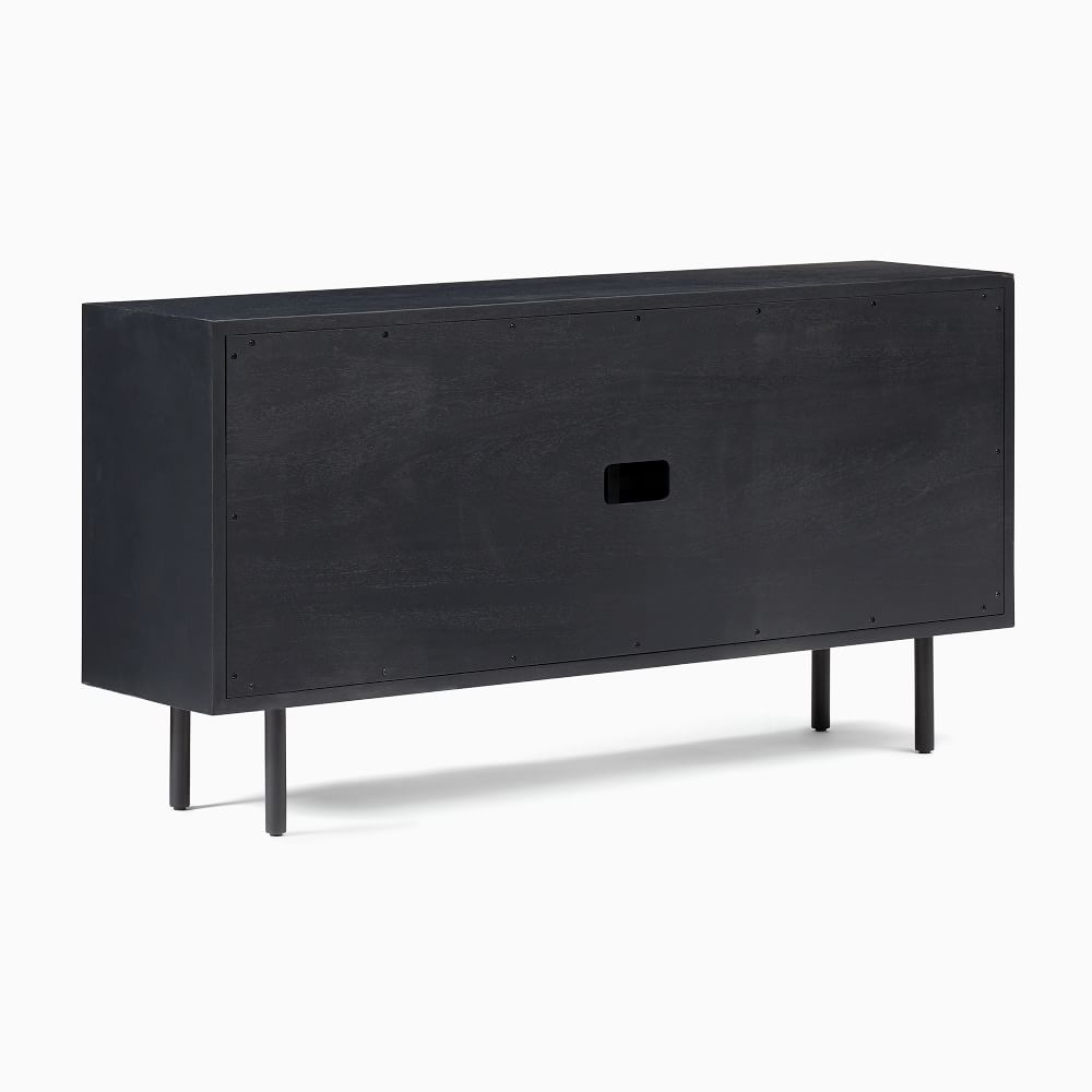 Black deals media console