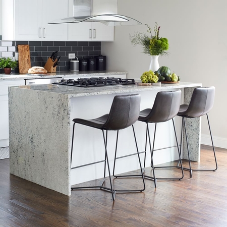 Grey kitchen stool sale