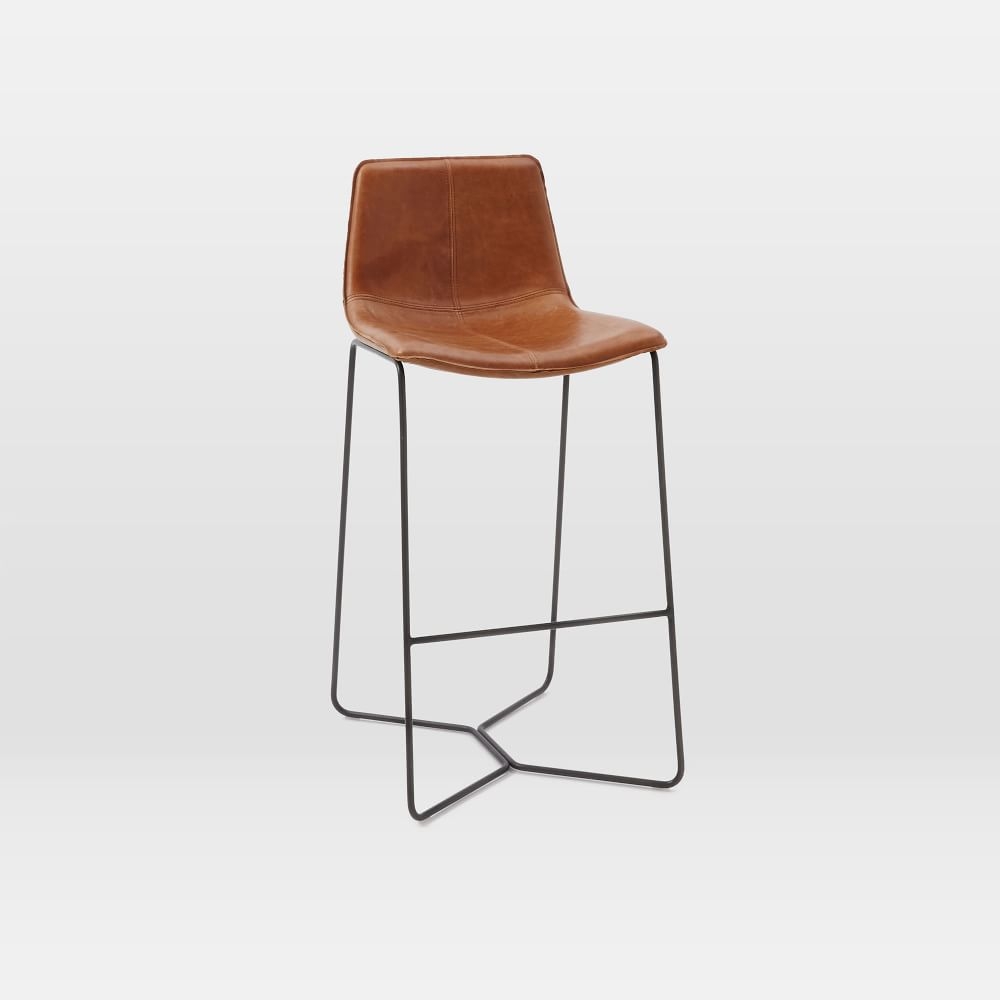 Charcoal top counter stools