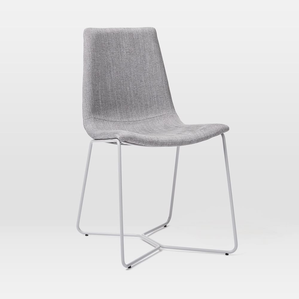 Slope upholstered online dining chair