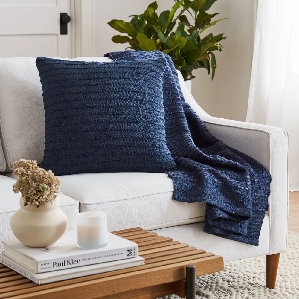Buy online Soft Corded Pillow Cover Throw Set now West Elm UAE UAE