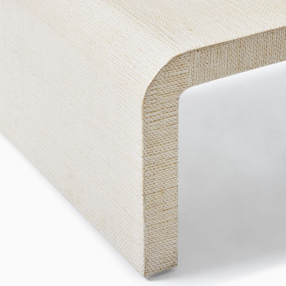 Raffia coffee table sales