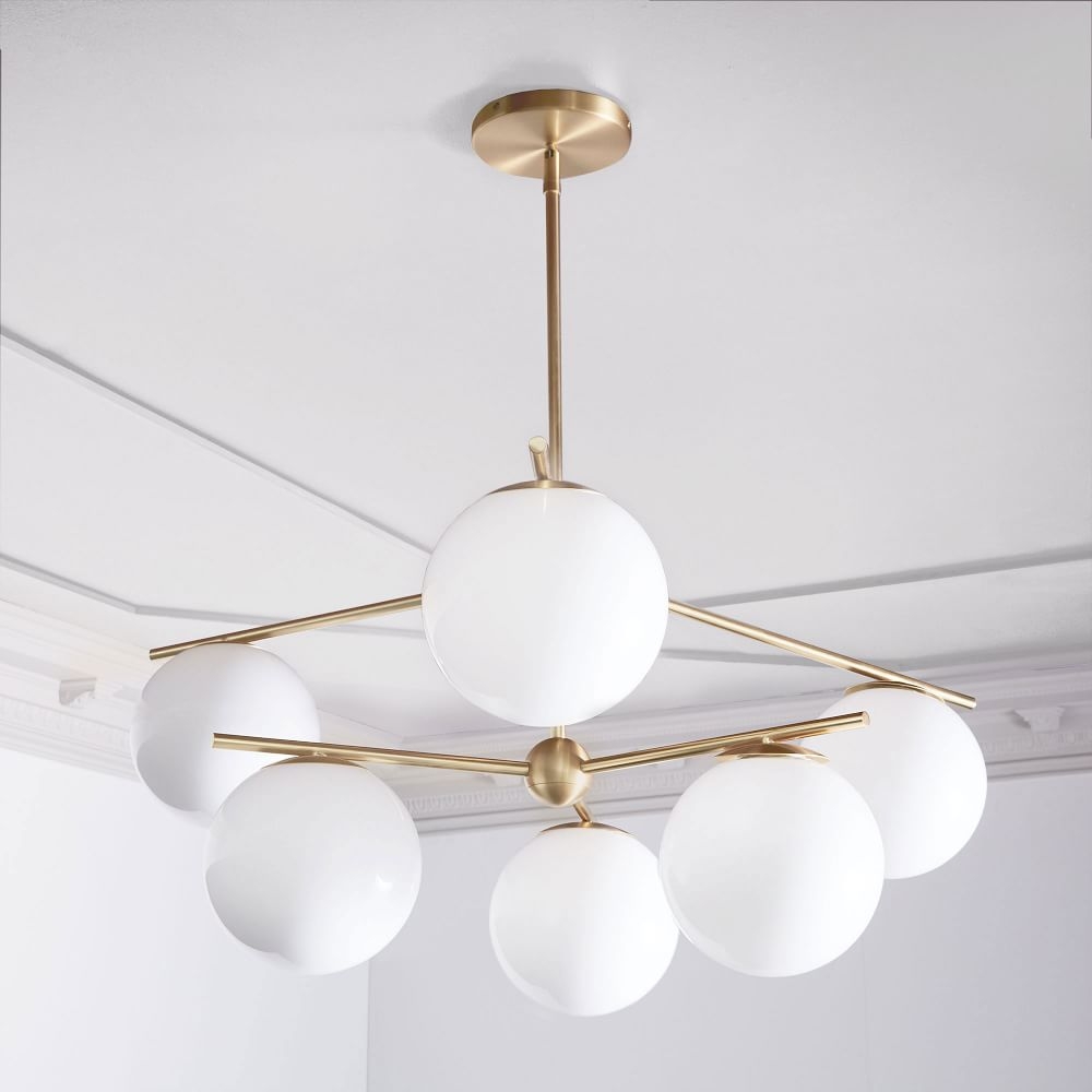 West elm sphere and stem deals pendant