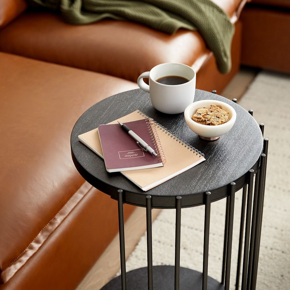 Round c side hot sale table