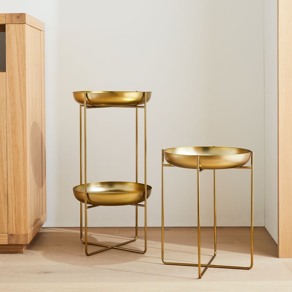 Metal plant stand table new arrivals