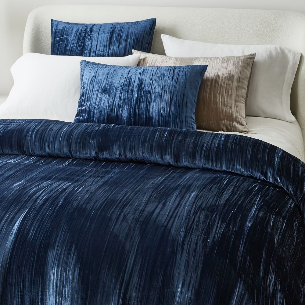 West elm outlet velvet duvet