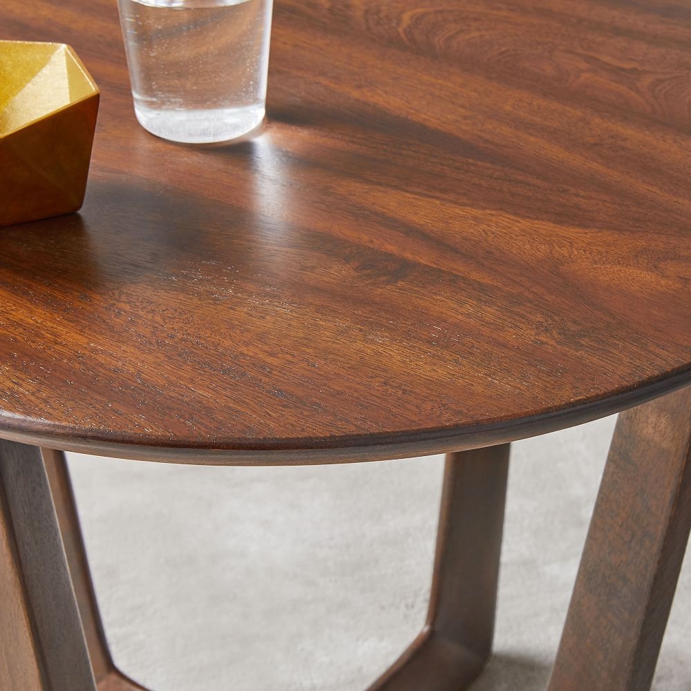 Dark outlet side tables
