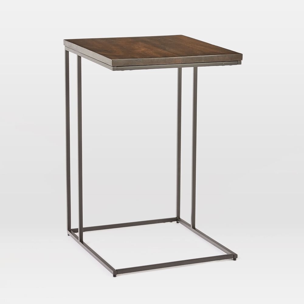 West elm streamline c sales side table