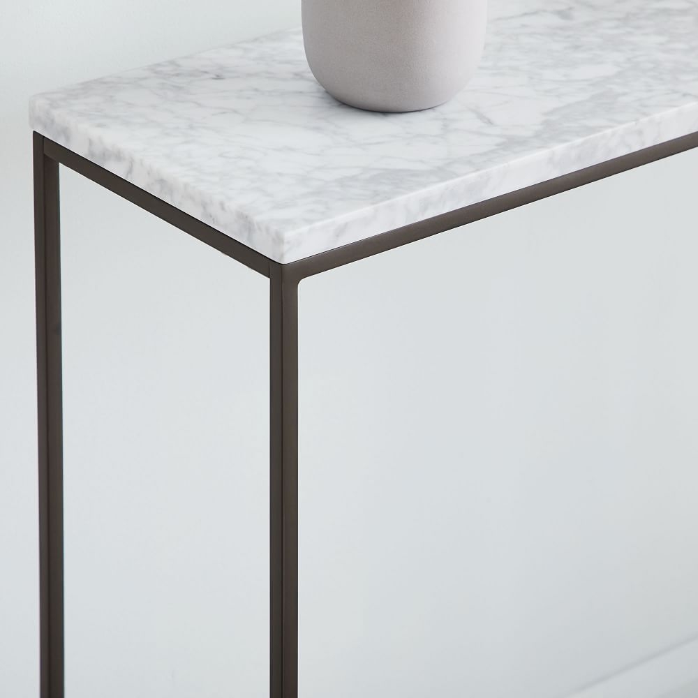 White marble sofa on sale table