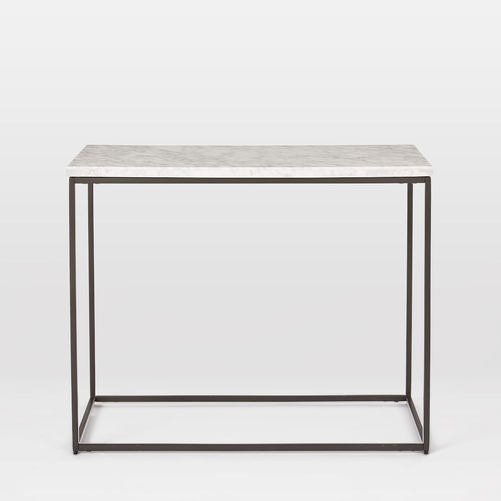 Thin store side table