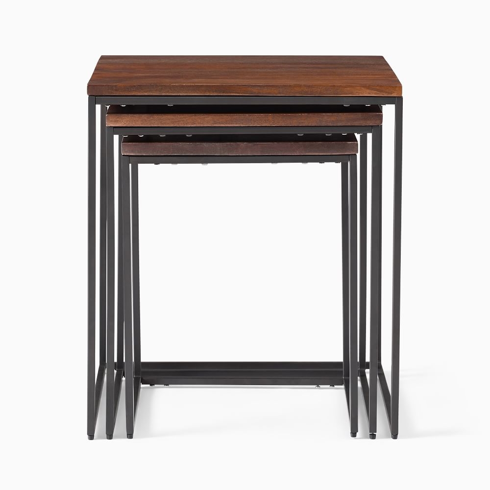 Black metal nest of tables new arrivals