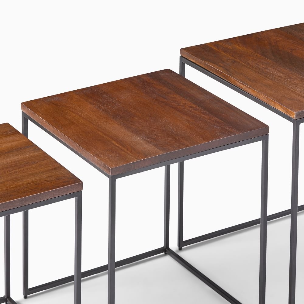 Buy online Streamline Nesting Side Tables 38cm 51cm Set of 3