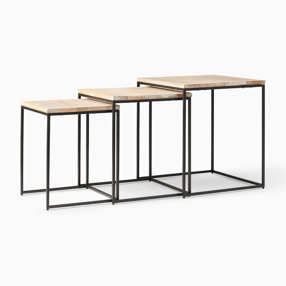 Buy online Streamline Nesting Side Tables 38cm 51cm Set of 3