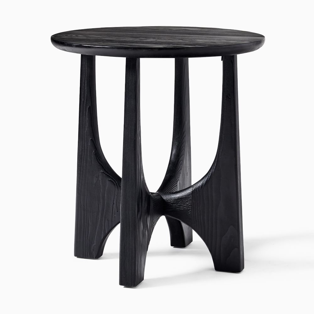 Buy online Tanner Solid Wood Side Table now West Elm UAE UAE