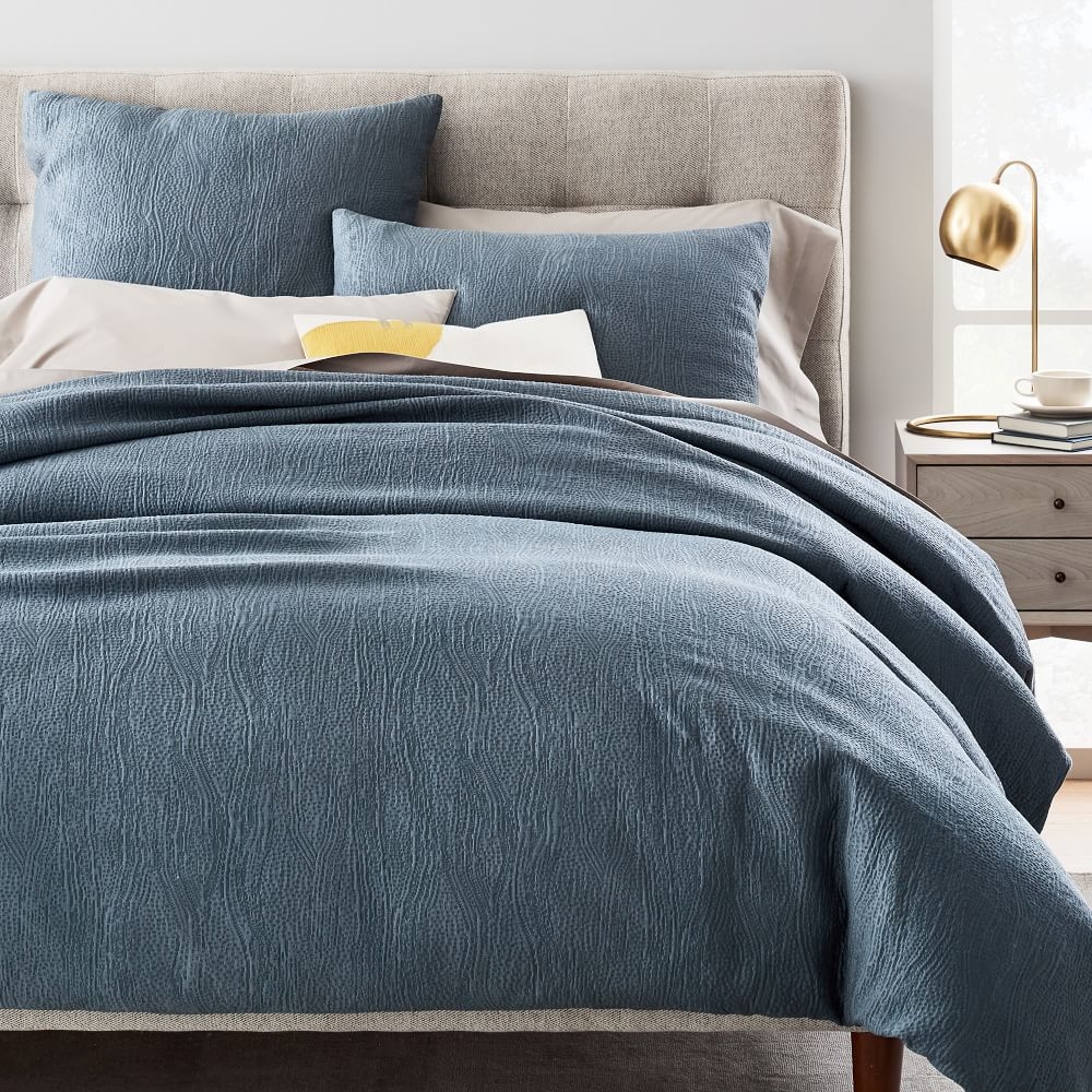 West elm tencel online duvet review