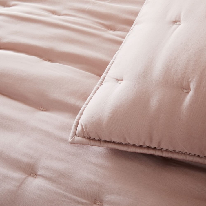 Buy online TENCEL Crescent Stitch Quilt Shams now West Elm