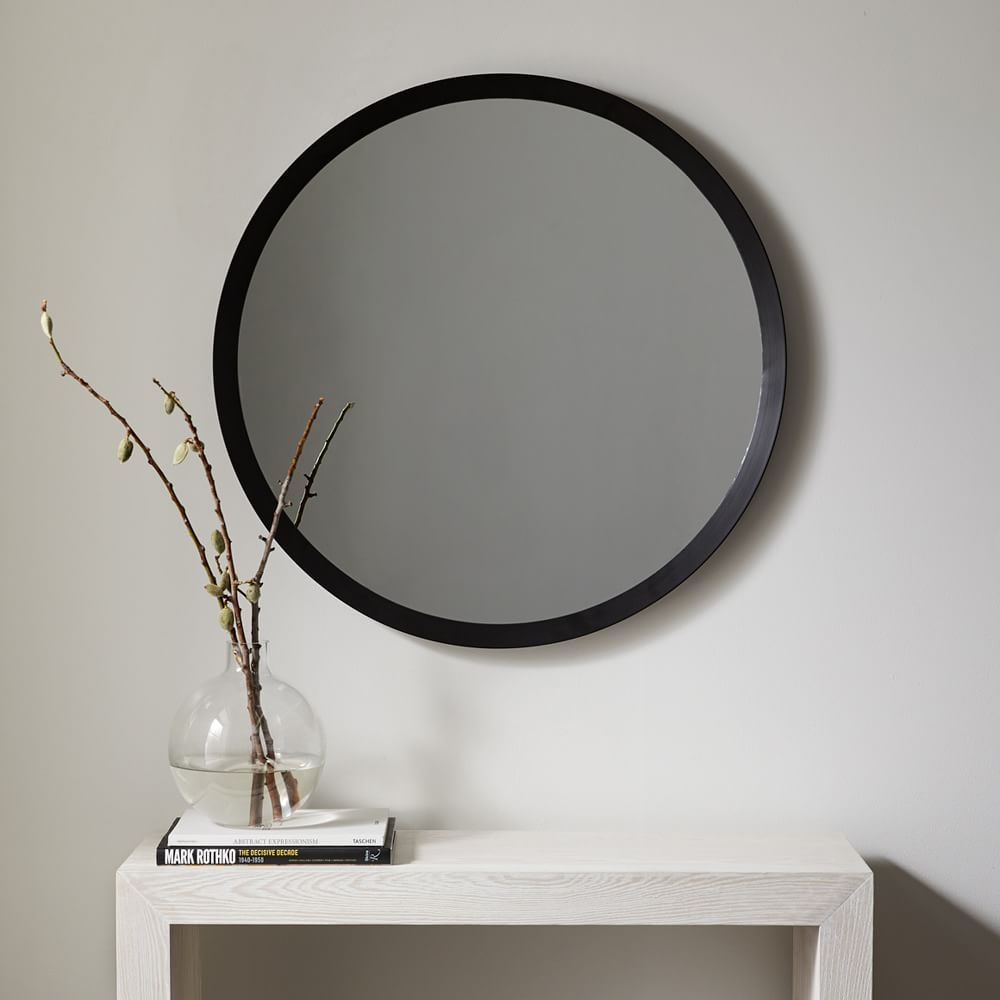 Metal round mirror new arrivals