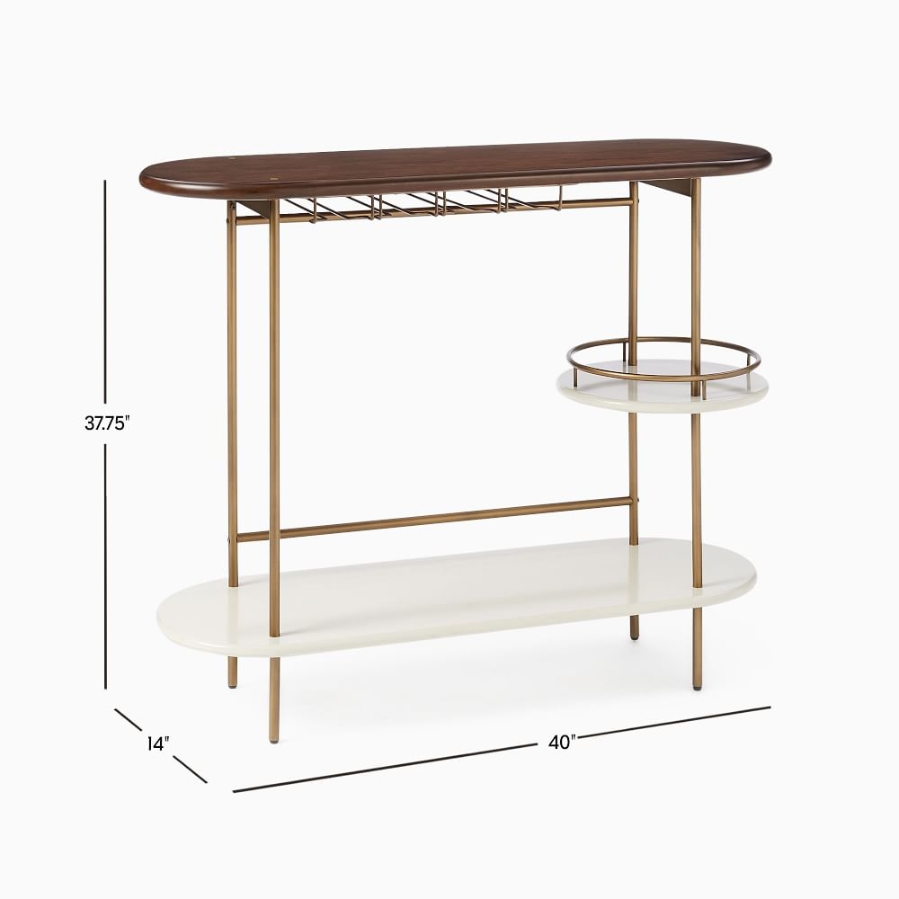 Buy online Tiered Bar Console now West Elm UAE UAE