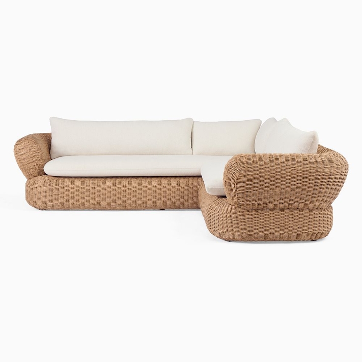 2 piece l shaped sectional discount