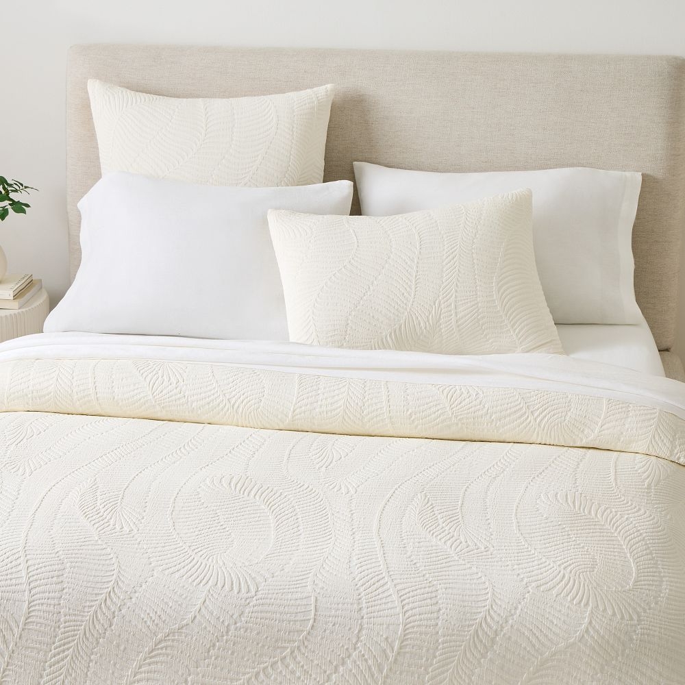 Coverlet sham shop