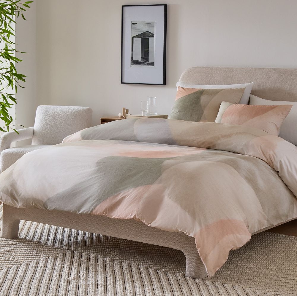 Transparent Shapes Duvet Cover Shams