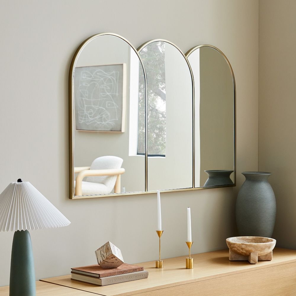 Arched wall mirror hotsell