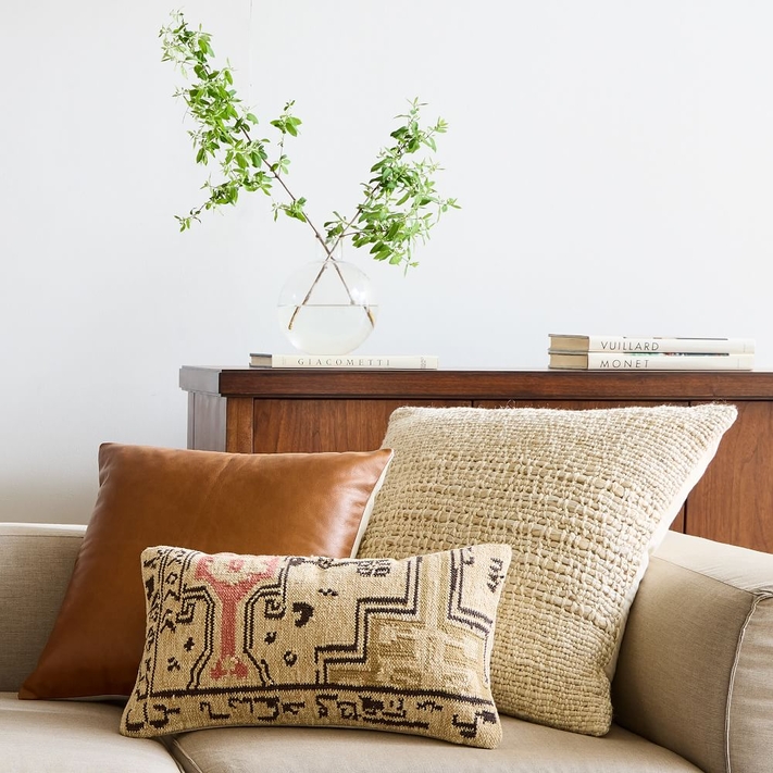 Pottery barn honeycomb hot sale pillow
