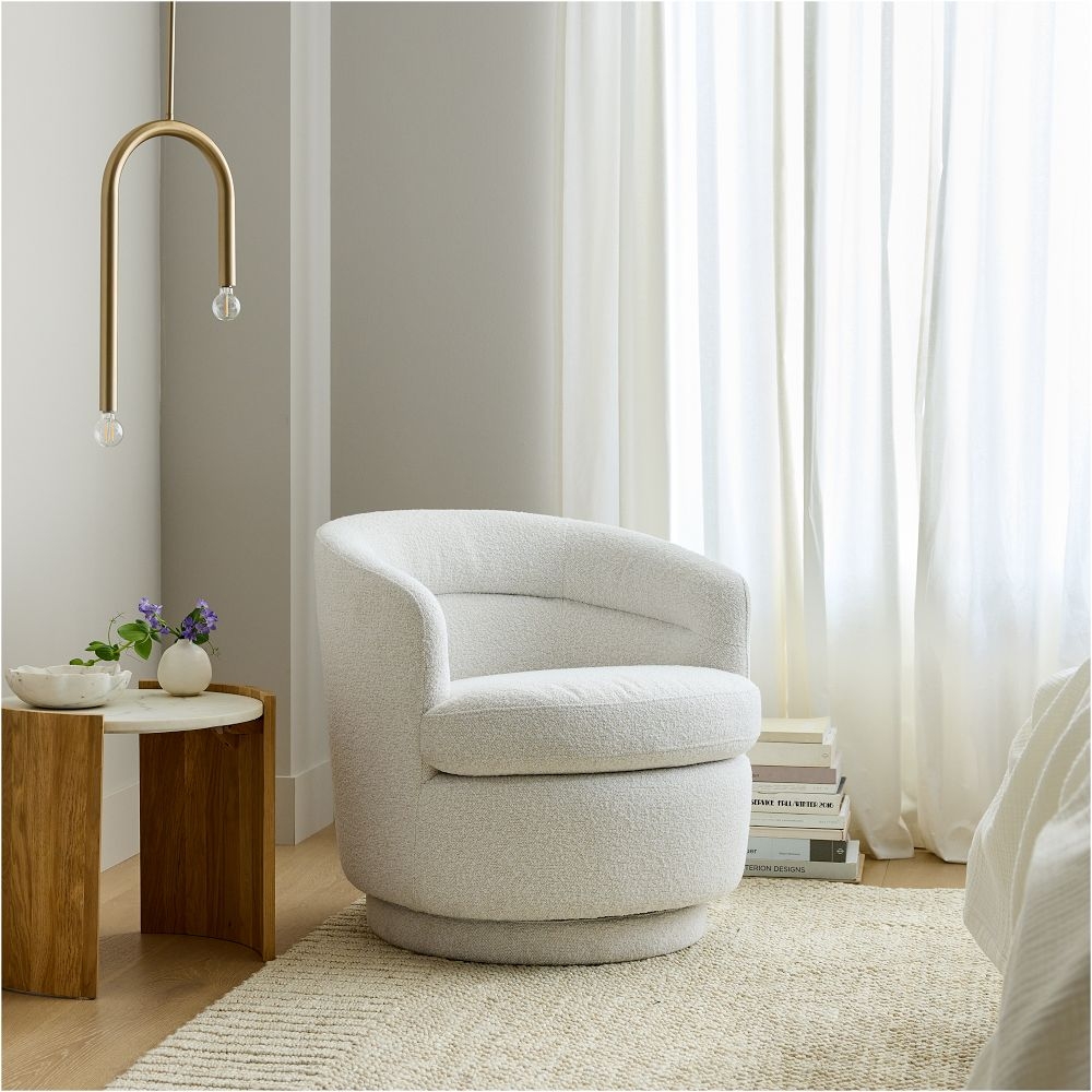 Buy online Viv Swivel Chair now West Elm UAE UAE