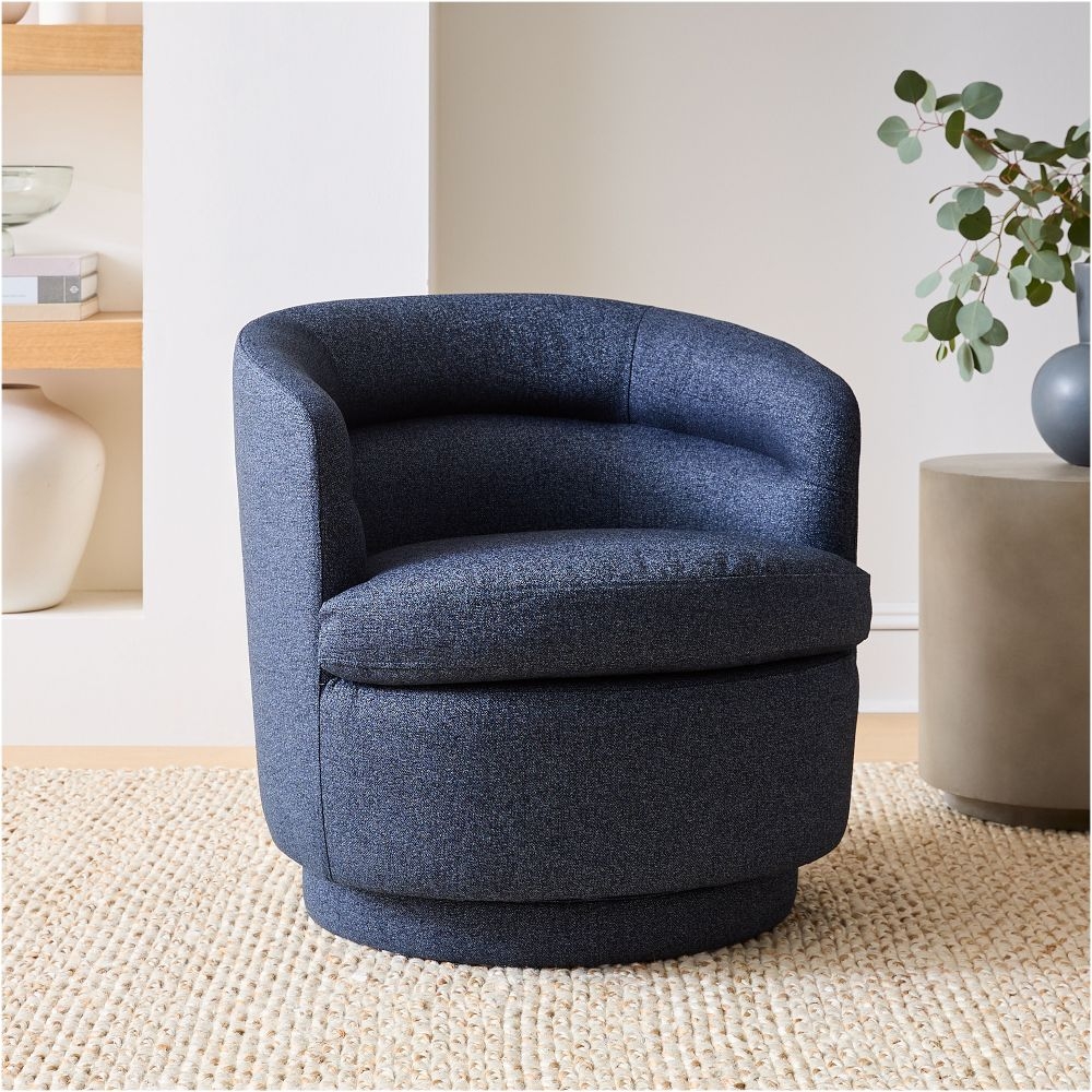 West elm sales swivel chair