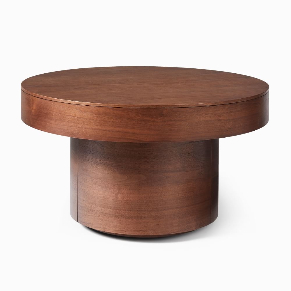 Coffee table wood clearance round