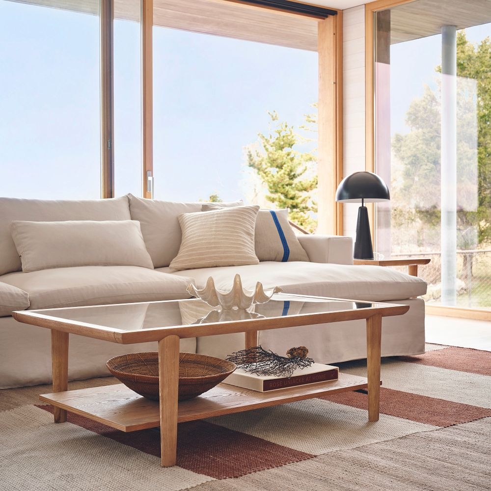 Buy online Whitman Coffee Table 127cm now West Elm UAE UAE